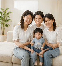 HAGA HOMEの自然素材の家で暮らす40代ご家族のお客様